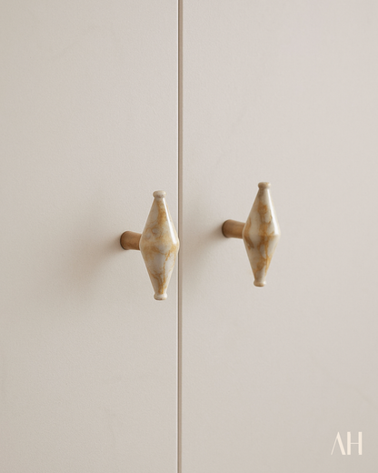 Custom Marble Knobs & Handles