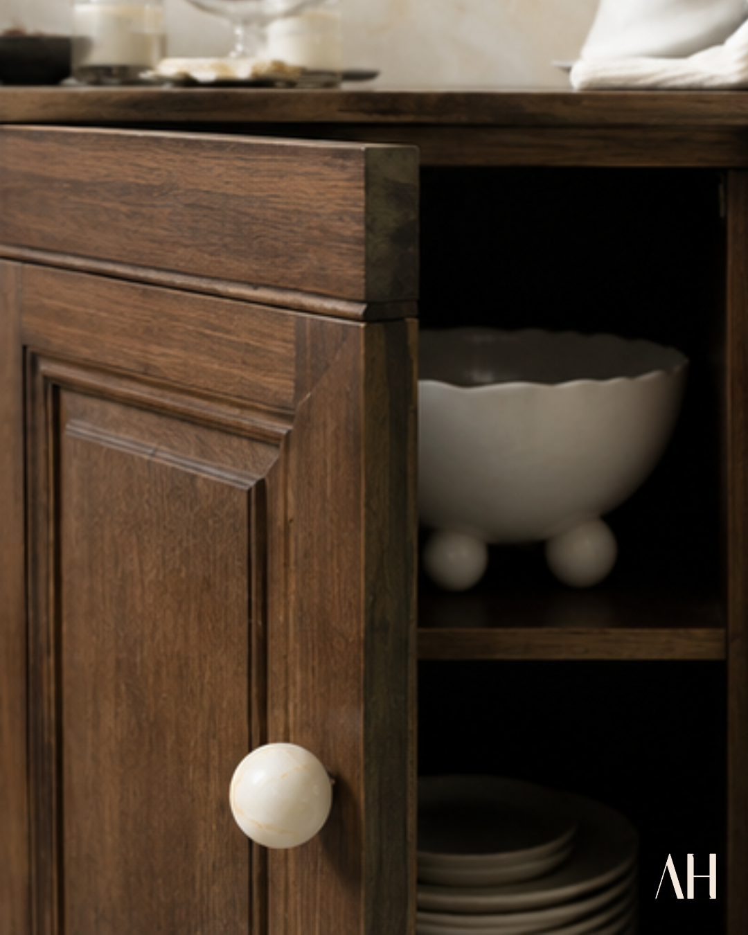 Brooke Onyx Marble Knob