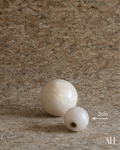 Brooke Onyx Marble Knob