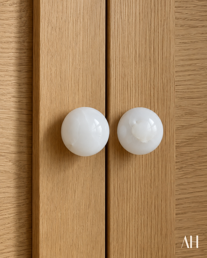 Brooke Onyx Marble Knob