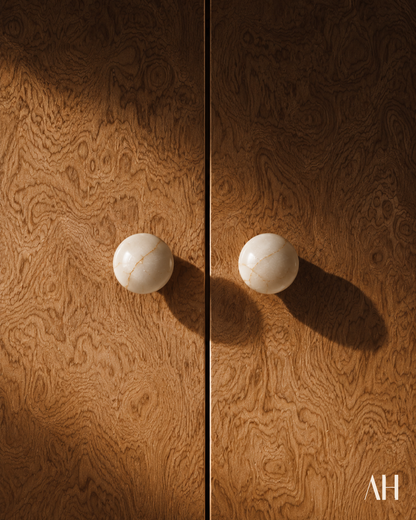 Brooke Onyx Marble Knob